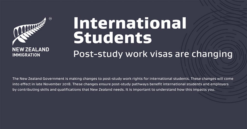 Post-study work rights for international students - Factsheet